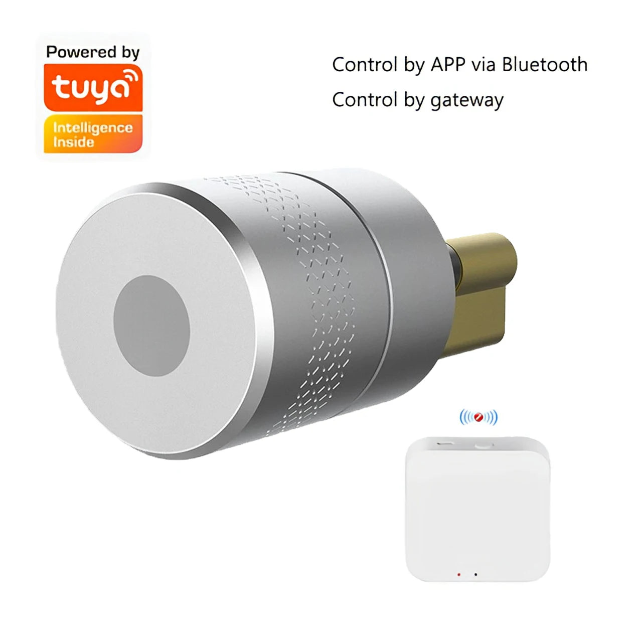 Wehere TTLOCK Smart Door Lock M501 Alexa Cylinder Fingerprint Bluetooth Door Lock Smartlife WIFI Control M500 Upgrade Version