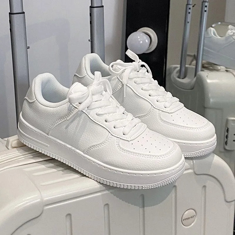 Women's White Casual Sneakers