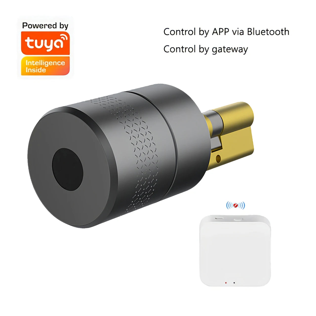 Wehere TTLOCK Smart Door Lock M501 Alexa Cylinder Fingerprint Bluetooth Door Lock Smartlife WIFI Control M500 Upgrade Version