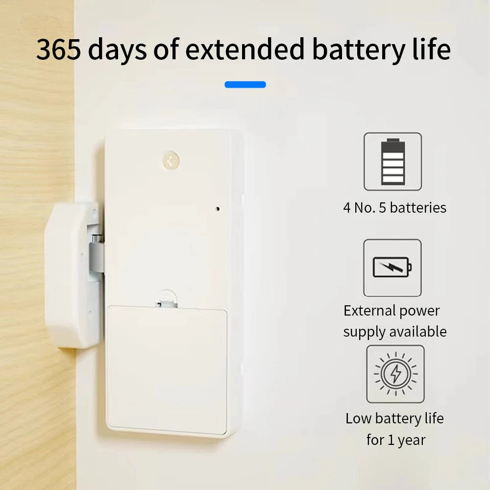 Smart Cabinet Lock APP TTLOCK Control Keypad RFID Card Entry Remote Access for Home Office Drawer