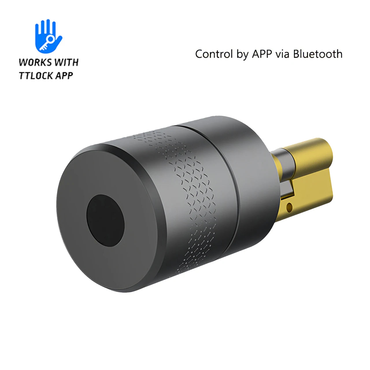 Wehere TTLOCK Smart Door Lock M501 Alexa Cylinder Fingerprint Bluetooth Door Lock Smartlife WIFI Control M500 Upgrade Version