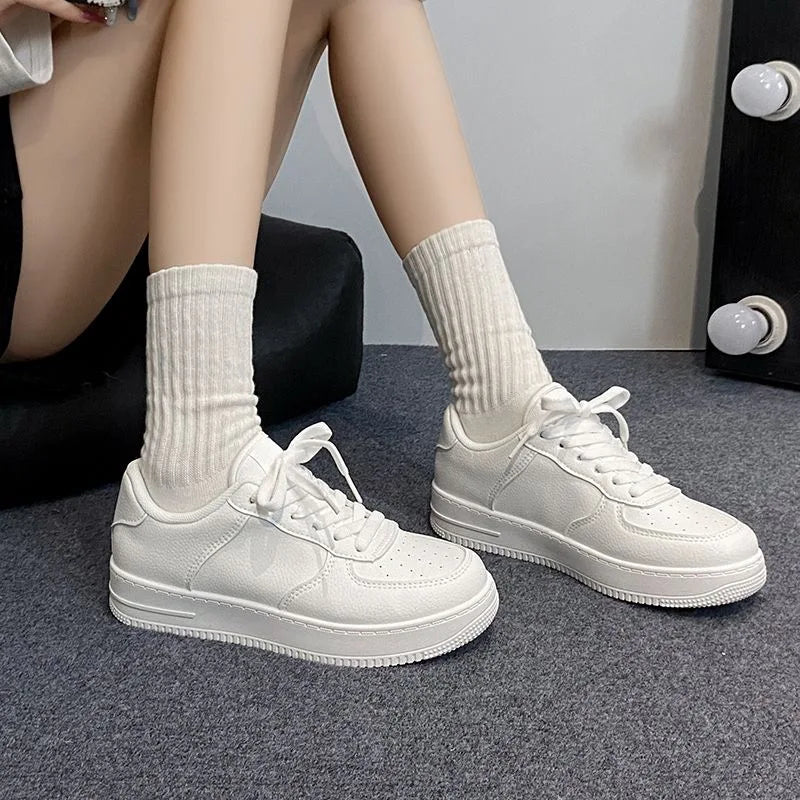 Women's White Casual Sneakers