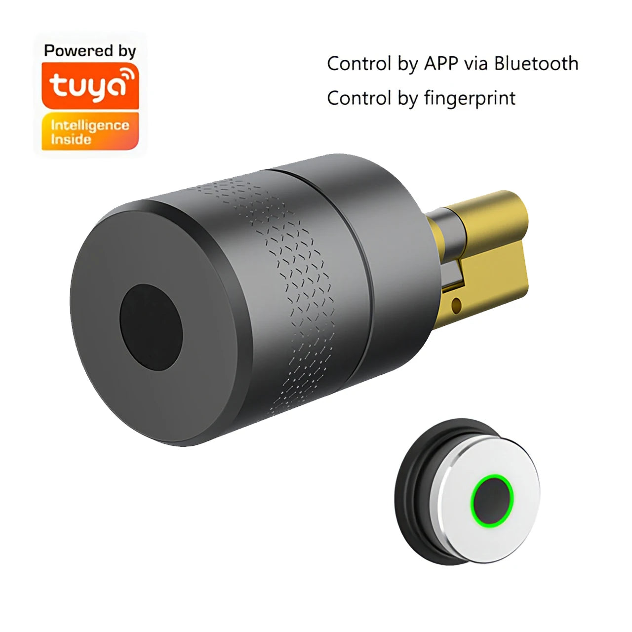 Wehere TTLOCK Smart Door Lock M501 Alexa Cylinder Fingerprint Bluetooth Door Lock Smartlife WIFI Control M500 Upgrade Version