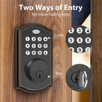 Smart Square Password Electronic Door Lock for Hotels