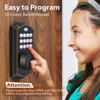Smart Square Password Electronic Door Lock for Hotels